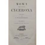 Cyceron Marek Tulliusz, Mowy Marka Tulliusza Cycerona T.I-III [1870]