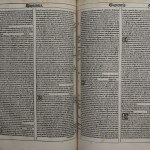 Biblia cum concordantijs veteris et noui testamenti et sacrorum canonum : necnon et additionibus in marginibus varietatis diuersosum textuum [...] [1522]