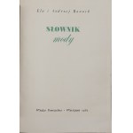 Banach Andrzej i Ela, Słownik mody [1962]
