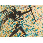 Salvador Dalí (1904 Figueres - 1989 Figueres), L'Esaltazione mistica z cyklu Les Vitraux, 1974