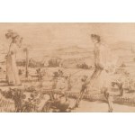 Józef Mehoffer (1869 Ropczyce - 1946 Wadowice), Der kühne Gärtner (I), 1912