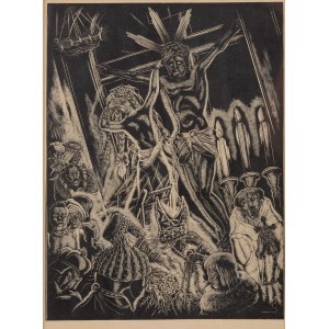 Stefan Mrożewski (1894 Częstochowa - 1975 Walnut Creek, USA), Pan Jezus u Fary, 1938
