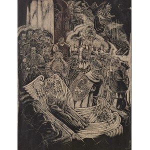 Stefan Mrożewski (1894 Częstochowa - 1975 Walnut Creek, USA), Vorsicht, 1938