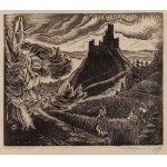 Stefan Mrożewski (1894 Częstochowa - 1975 Walnut Creek, Stany Zjednoczone), Zamek w Chęcinach, 1957