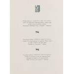 Eugeniusz Pichell (1905 - 1976 ), Varsovia Urbs Poloniae (10 drzeworytów)