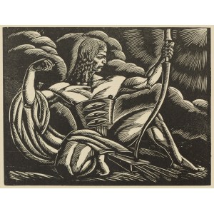Władysław Skoczylas (1883 Wieliczka - 1934 Warschau), Łucznik, 1924