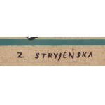 Zofia Stryjeńska (1891 Kraków - 1976 Genewa), Rybaczka z Kaszub, plansza XXXVII z teki 'Polish Peasants' Costumes', 1939