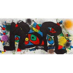 Joan Miro (1893 Barcelona - 1983 Palma de Mallorca), Skulpturen I, 1974