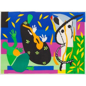 Henri Matisse (1869 Le Cateau-Cambrésis - 1954 Nicea), Smutek króla (Tristesse Du Roi), 1958