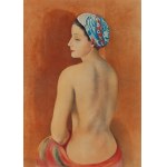 Moses Kisling, Akt mit Turban, 1952