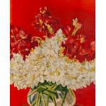 Moses (Moise) Kisling (1891 Krakau - 1953 Paris), Blumen in einer weißen Vase