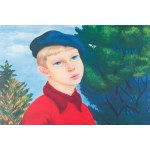 Moses (Moise) Kisling (1891 Krakau - 1953 Paris), Junge mit blauem Barett