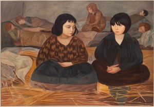 Maurycy Minkowski (1881 Warszawa - 1930 Buenos Aires), W sierocińcu, 1925