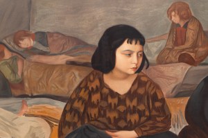 Maurycy Minkowski (1881 Warszawa - 1930 Buenos Aires), W sierocińcu, 1925