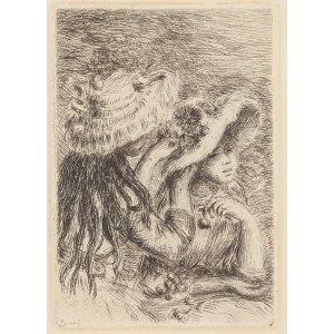 Pierre-Auguste Renoir (1841 - 1919), Frauen in Hüten, 1921