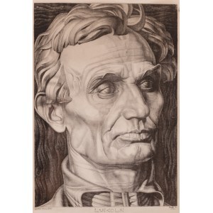 Stanisław Szukalski (1893 Warta bei Sieradz - 1987 Los Angeles), Lincoln.