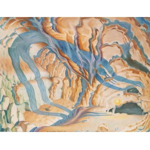 Stanisław Szukalski (1893 Warta bei Sieradz - 1987 Los Angeles), Einladung an die Vorfahren, 1989