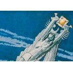 Stanisław Szukalski (1893 Warta bei Sieradz - 1987 Los Angeles), Kopernik poskramiający słońce, 1973