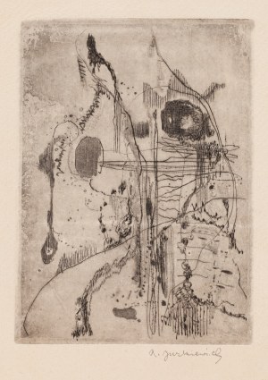 Andrzej Jurkiewicz (1907 Tłumacz - 1967 Warszawa), Kompozycja abstrakcyjna
