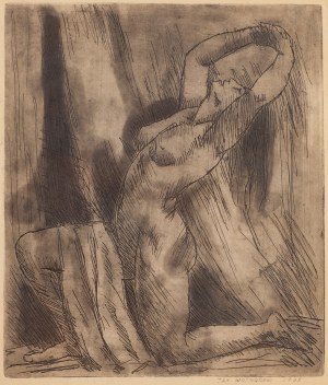 Jan Wojnarski (1879 Tarnów - 1937 Kraków), Akt , 1935