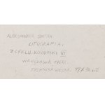 Aleksander Sołtan (1903 - 1994 ), Koronka VI, z cyklu Koronki, 1968