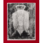 Aleksander Sołtan (1903 - 1994 ), Koronka VI, z cyklu Koronki, 1968