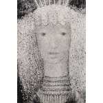 Aleksander Sołtan (1903 - 1994 ), Koronka VI, z cyklu Koronki, 1968