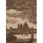 Wojciech Weiss (1875 Leorda, Rumänien - 1950 Krakau), Venedig - Regen, 1925