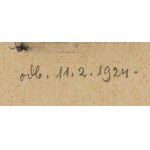 Gustaw Fierla (1896 Lutynia Polska (obecnie Orłowa) - 1981 Czeski Cieszyn), Adam i Ewa, 1924