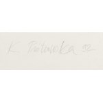 Krystyna Piotrowska (ur. 1949, Zabrze), Bezbronny van Eyck , 1992