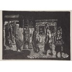 Jonasz Stern (1904 Kalusz near Stanislawow - 1988 Zakopane), Lviv Ghetto. - set of 14 works, 1993