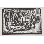 Jonasz Stern (1904 Kalusz near Stanislawow - 1988 Zakopane), Lviv Ghetto. - set of 14 works, 1993