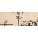 Andrzej Nowacki (1938 Wilno - 1996 ), Bariera, Miejsce na górze, Dancing non stop - tryptyk, 1969