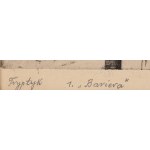 Andrzej Nowacki (1938 Wilno - 1996 ), Bariera, Miejsce na górze, Dancing non stop - tryptyk, 1969