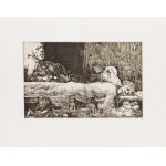 Jacek Gaj (1938 Kraków - 2021 ), Spokojny Sen, 1973