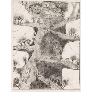 Stefan Suberlak (1928 Piotrowice Śląskie - 1994 ), Droga II, 1965