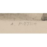 Andrzej Pietsch (1932 Kraków - 2010 Kraków), Pociąg, lata 60. XX w.