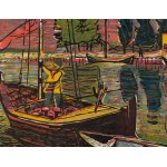 Konrad Srzednicki (1894 Wysokie Mazowieckie - 1993 Kraków), Marina, 1950s.