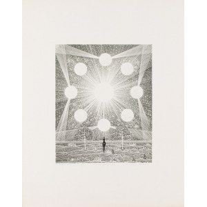 Henryk Płóciennik (1933 Lodz - 2020 ), Luna di miele IX, 1968