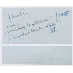 Halina Wrzeszczyńska (1929 Krotoszyn - 2018 Wrocław), Bez tytułu z cyklu Struktury krystaliczne, 1966