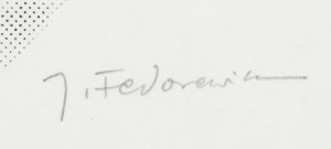 Jacek Fedorowicz (ur. 1937, Gdynia), W parku, 1984
