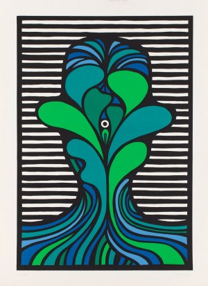 Jan Lenica (1928 Poznań - 2001 Berlin), Bez tytułu, 1971