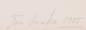 Jan Sawka (1946 Zabrze - 2012 Nowy Jork), 