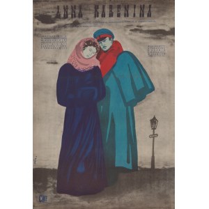 Jan Lenica (1928 Poznaň - 2001 Berlín), plakát k filmu Anna Karenina