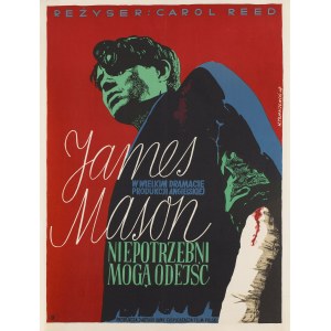 Henryk Tomaszewski (1914 Varšava - 2005 Varšava), plakát k filmu Zbyteční mohou odejít