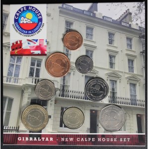 Gibraltar. Mint Set 2018 New Calpe House