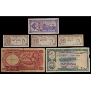 World. 6 Mixed Banknotes