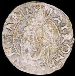 Hungary. 1 Denier 1556 KB Kremnica Silver