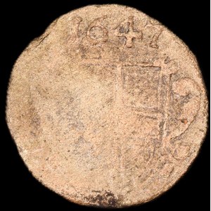 Rakúsko. Salzburg 1 Pfennig 1647 Striebro