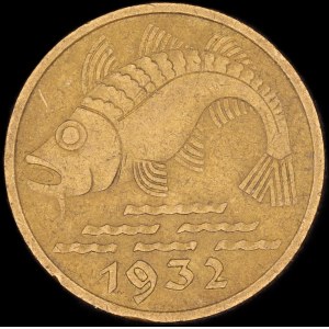 Danzig. 10 Fenigow 1932